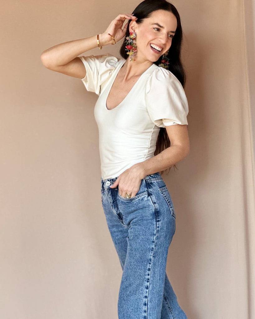 Polera Pia Manga Corta