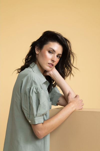 Camisa de Dormir Colíco Verde