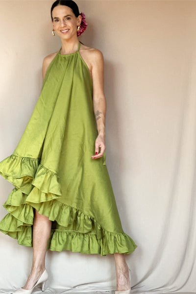 Vestido Arena Florecer