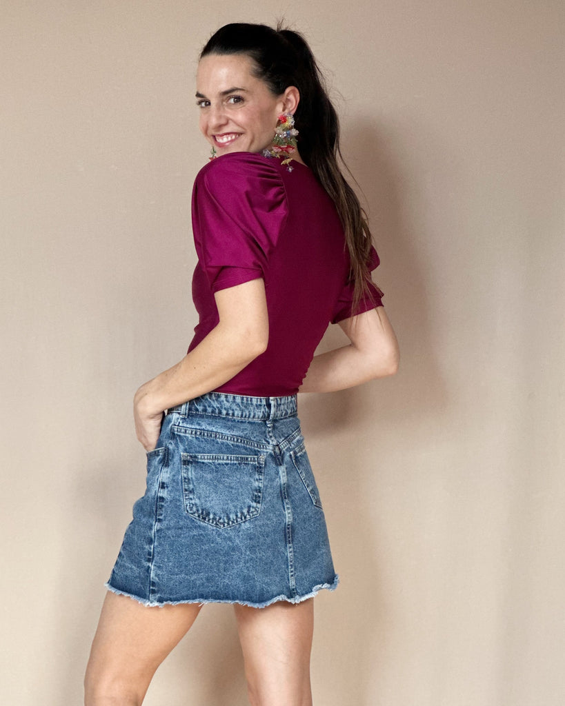 Polera Pia Manga Corta