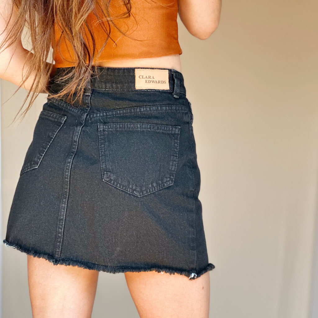 Mini Jeans Dalia Negra