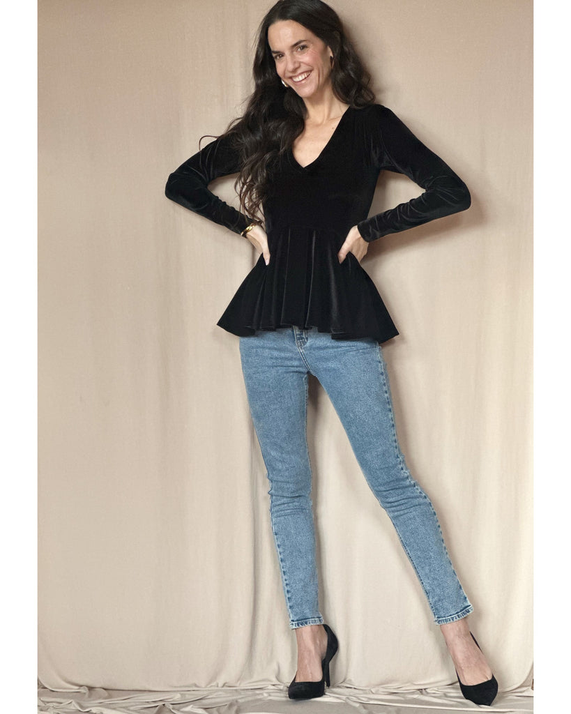 Polera Leonor Velvet