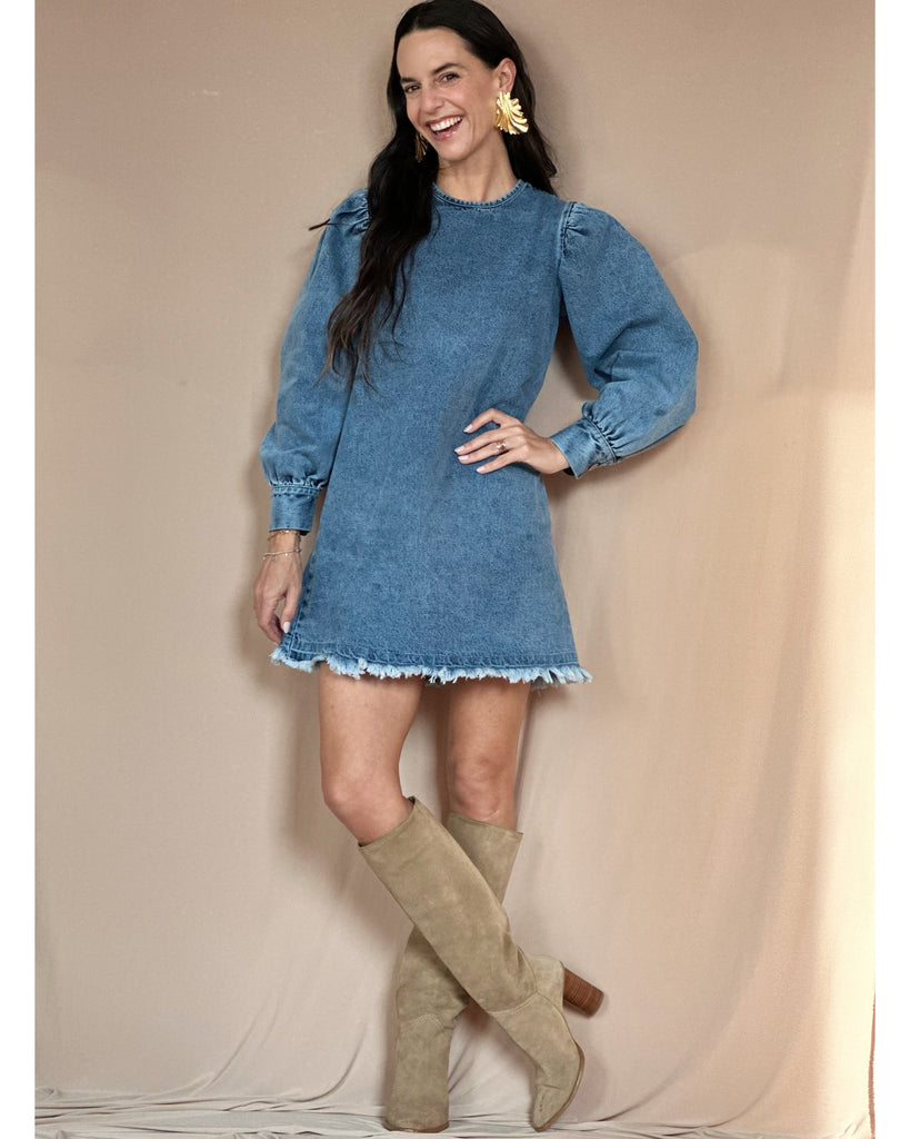 Vestido Jeans Lirio Clásico