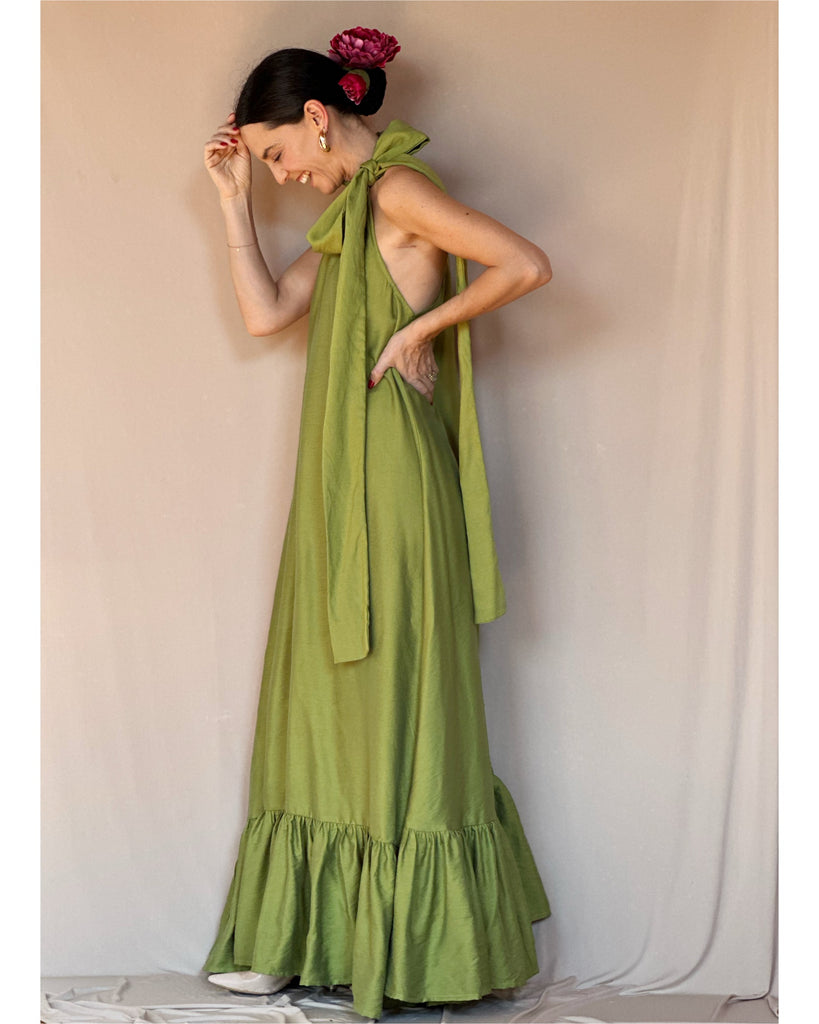 Vestido Palma Florecer