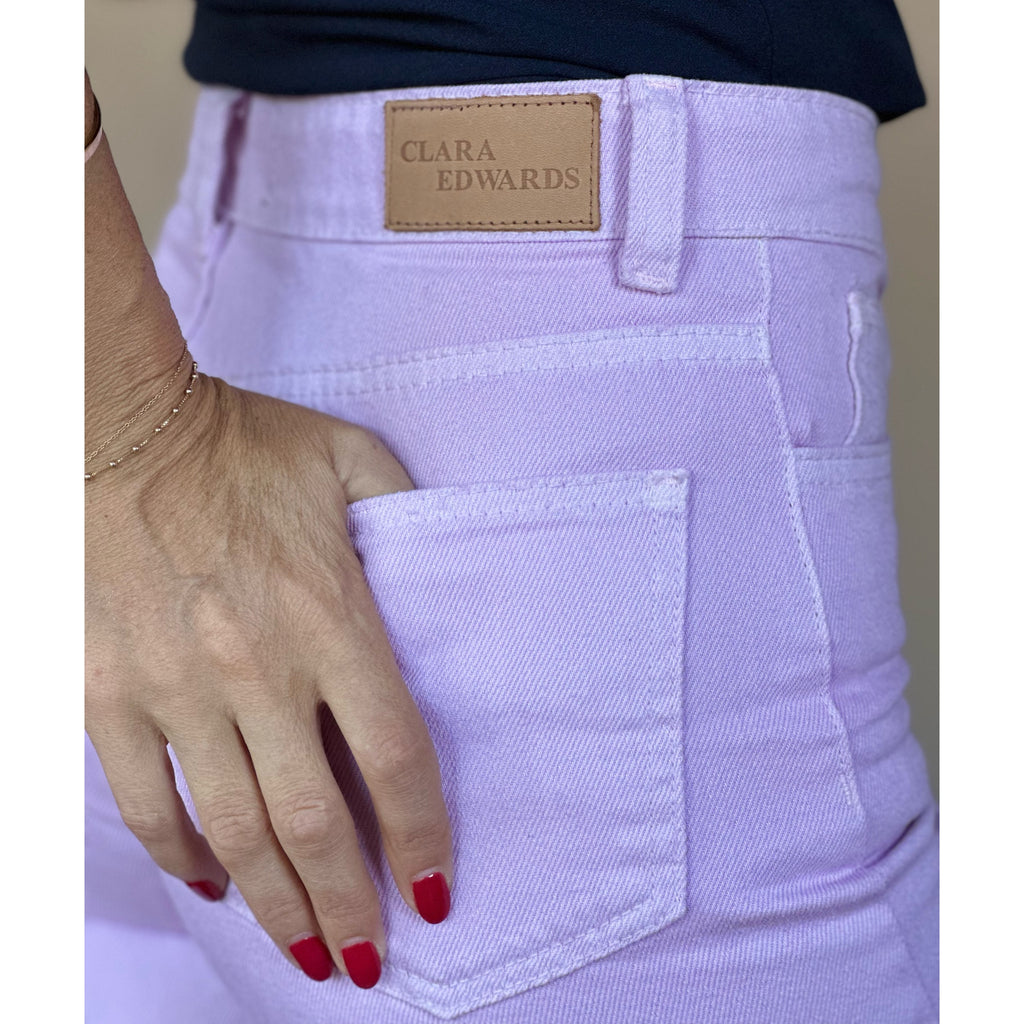 Jeans Recto Cala Rosado