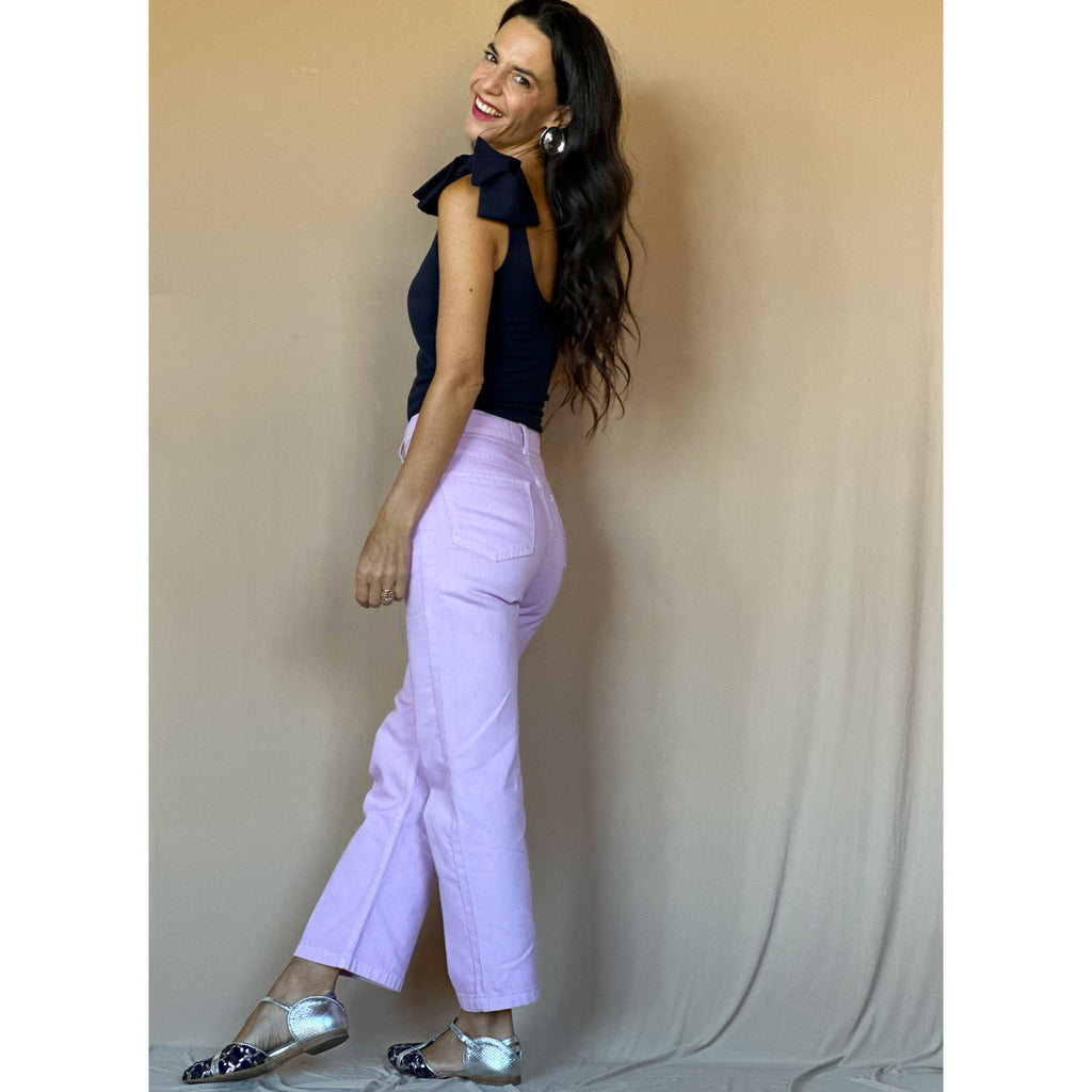 Jeans Recto Cala Rosado