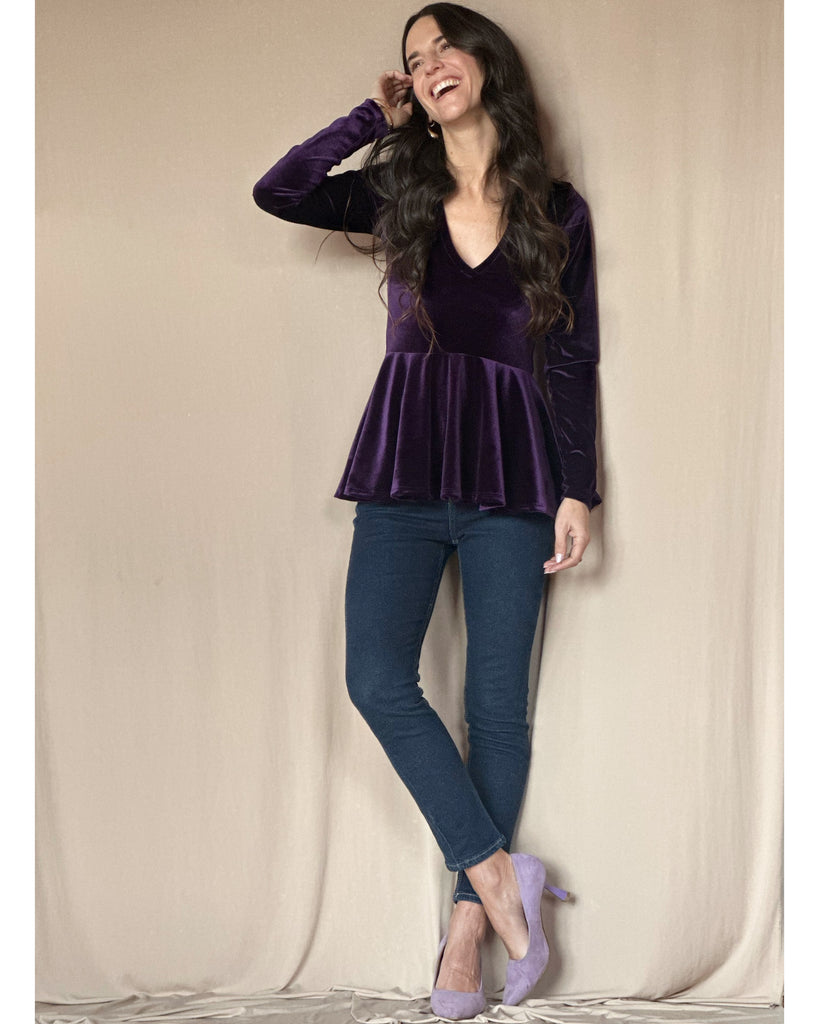 Polera Leonor Velvet