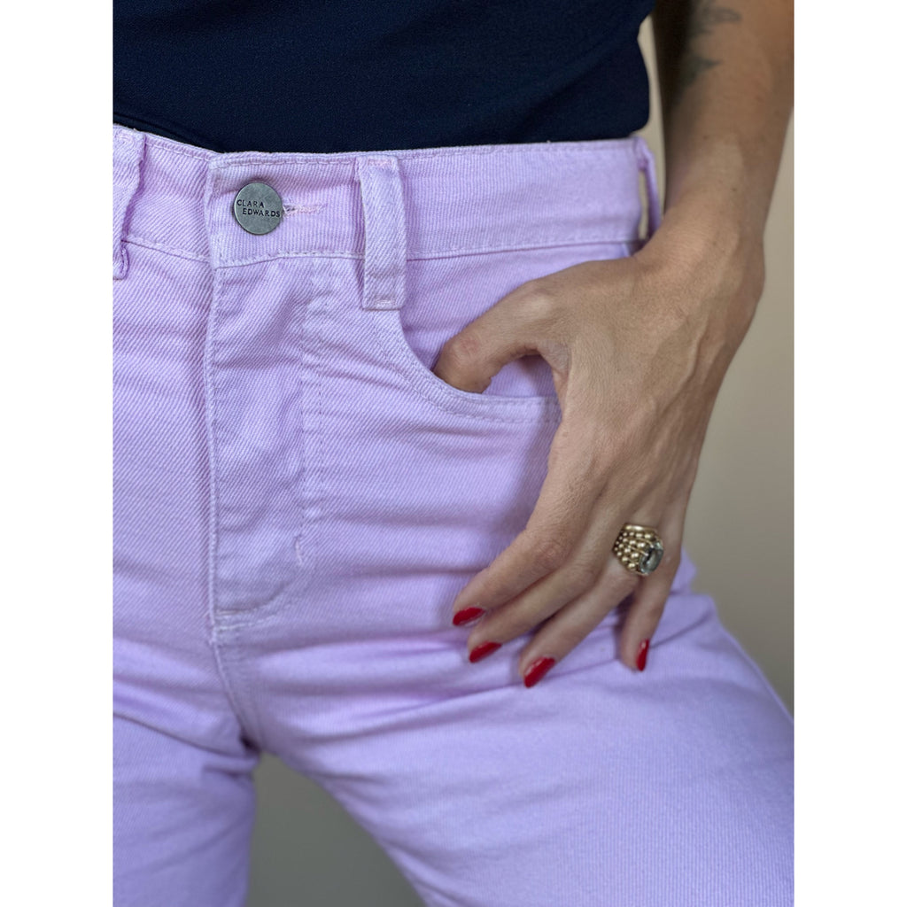 Jeans Recto Cala Rosado