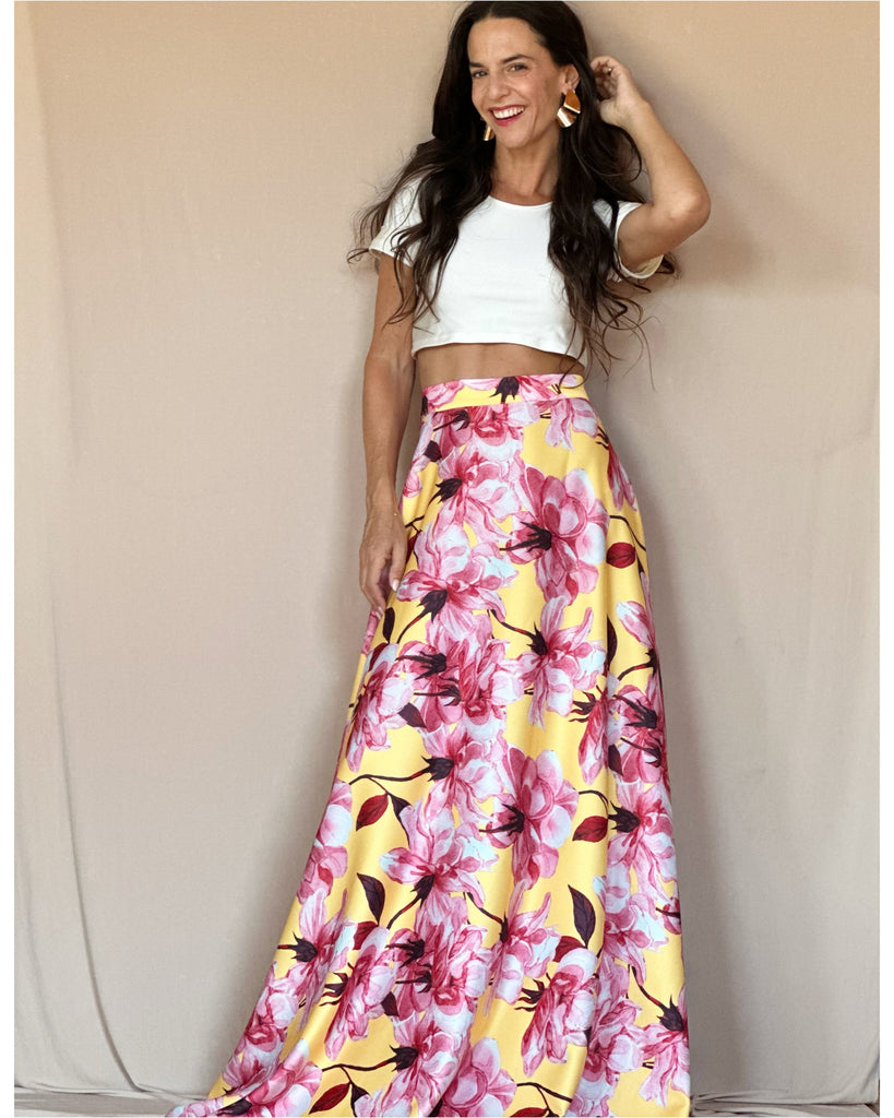 Pollera Carolina Estampada