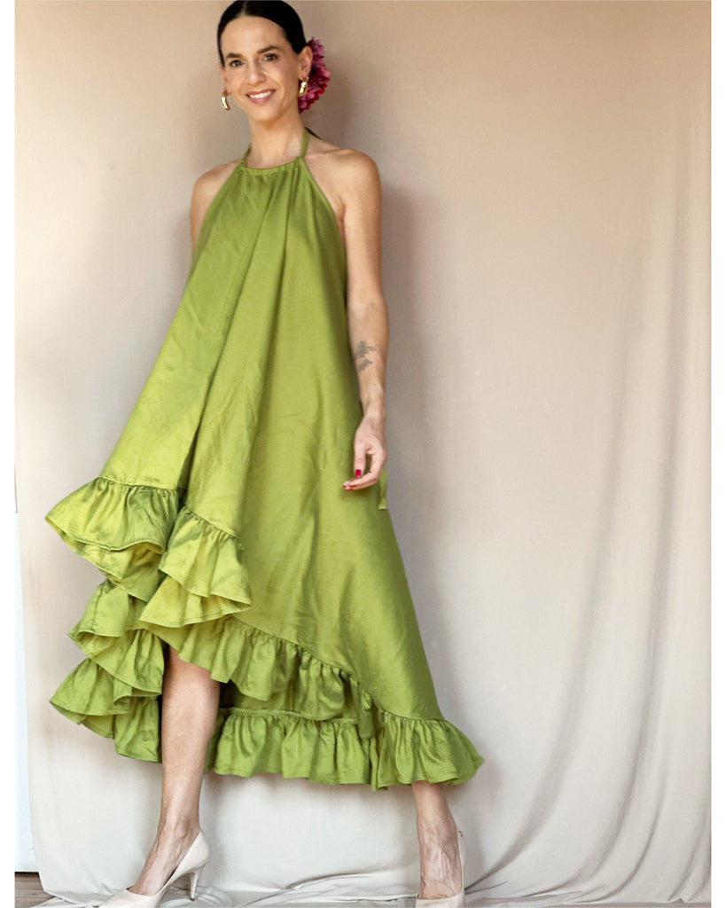 Vestido Arena Florecer