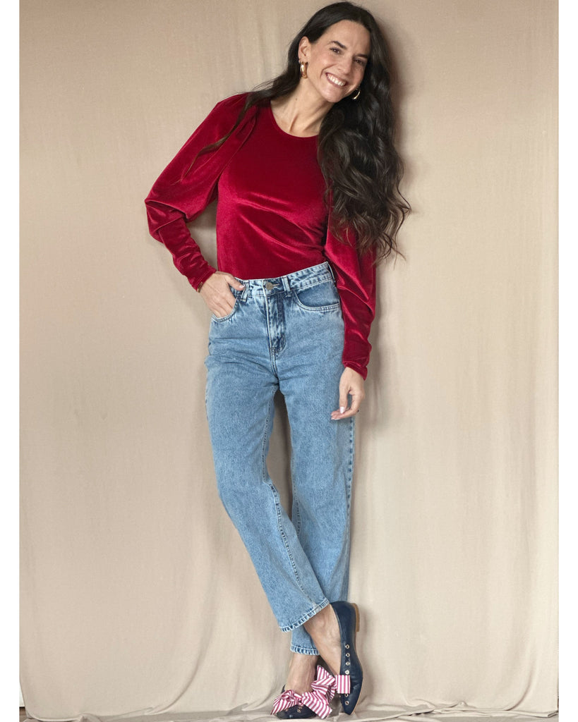 Polera Amalia Velvet
