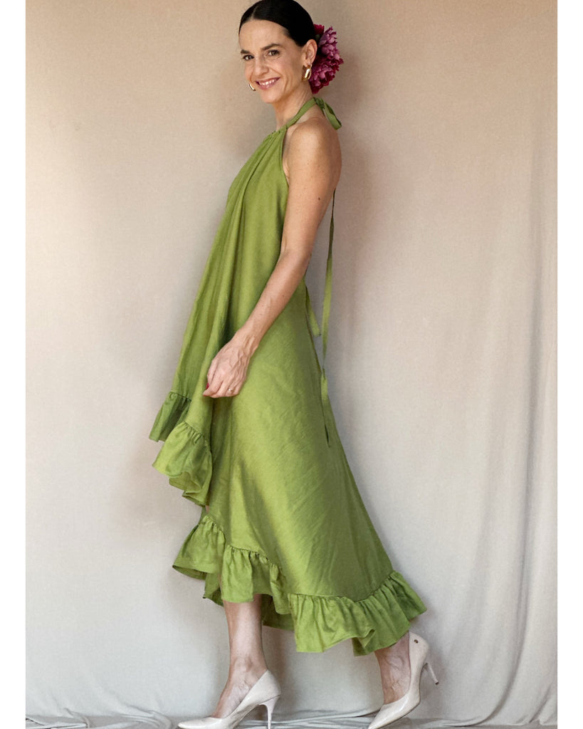 Vestido Arena Florecer