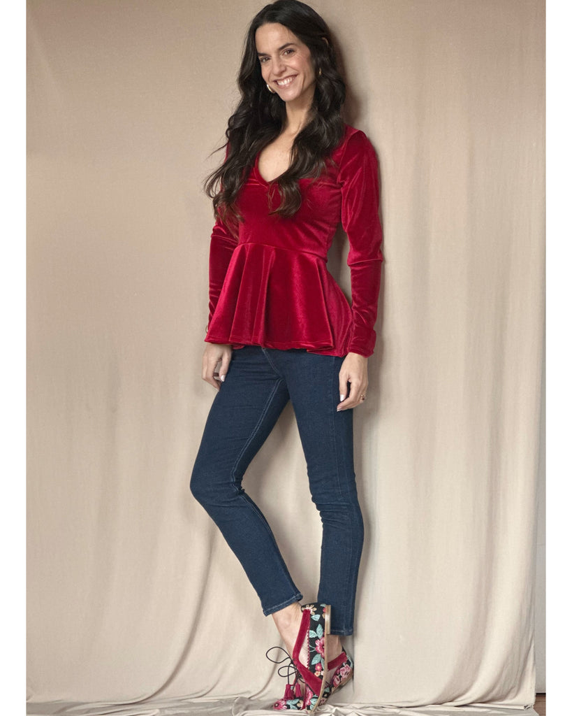 Polera Leonor Velvet