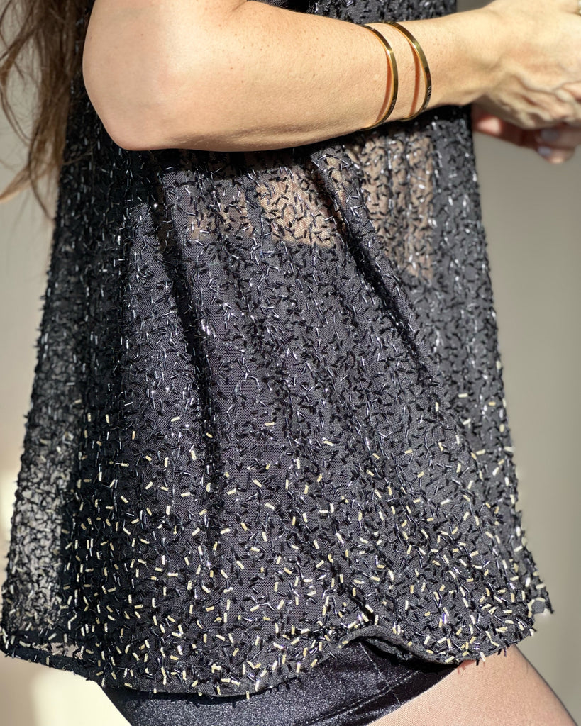 Blusa Estelar Negra
