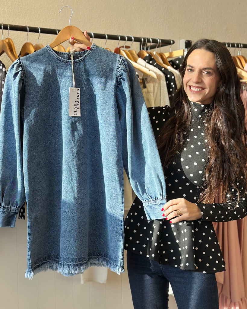Vestido Jeans Lirio Clásico