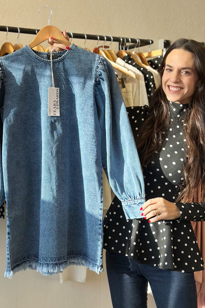 Vestido Jeans Lirio Clásico